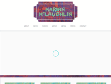 Tablet Screenshot of marianmclaughlin.com